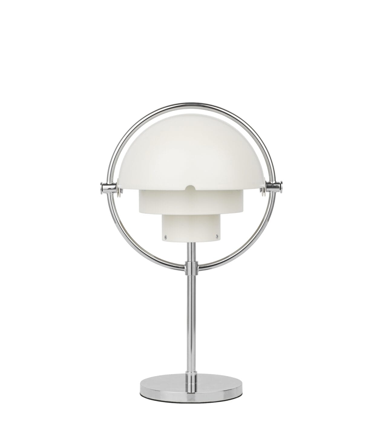 Multi-Lite Portable, Base Chrome, Shade Semi Matt